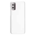 Back Cover With Camera Lens Compatible for Samsung Galaxy S20 - White